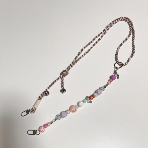 【イヤスタ限定】スマホショルダー pink