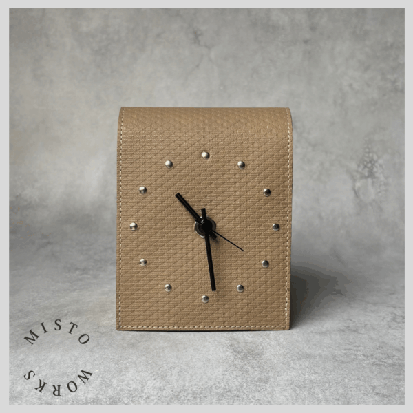 【Misto Works】本革置時計【送料込み】