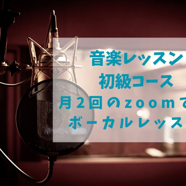 音楽レッスン 初級（月2回）