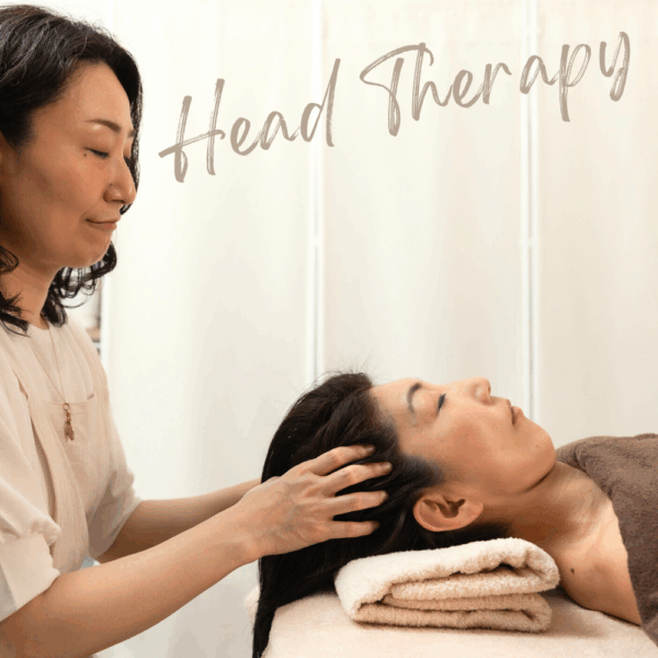 脳の疲れや緊張からの解放　眠りを誘うヘッドセラピー60分
