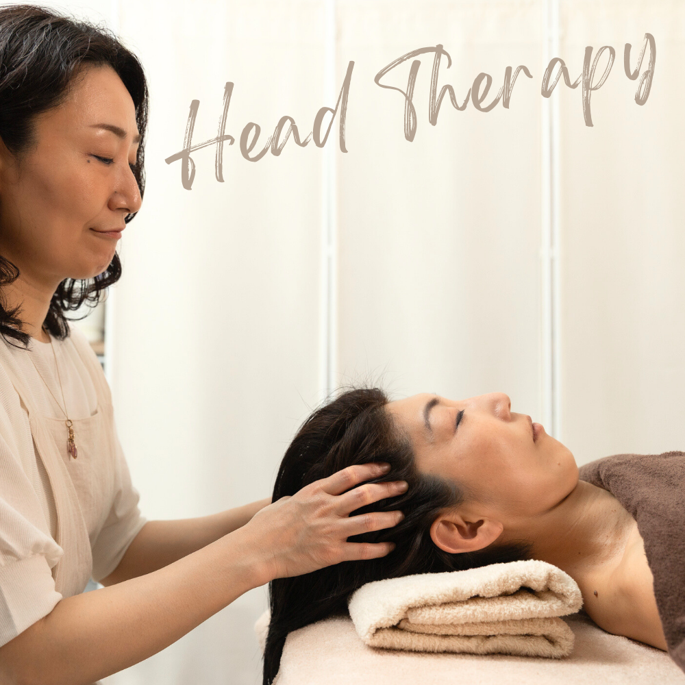 脳の疲れや緊張からの解放　眠りを誘うヘッドセラピー60分