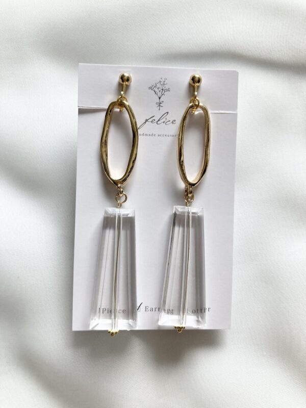 オーダーピアス(クリアプレート)