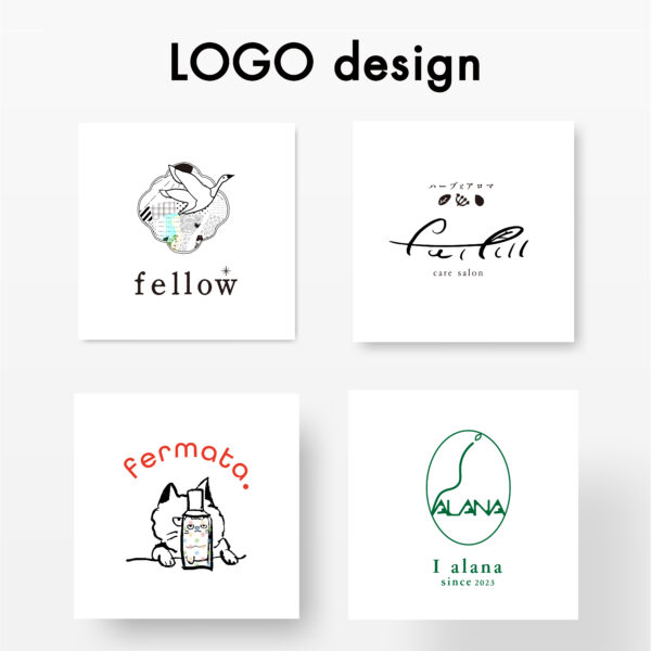 温かみのあるおしゃれなロゴお作りします