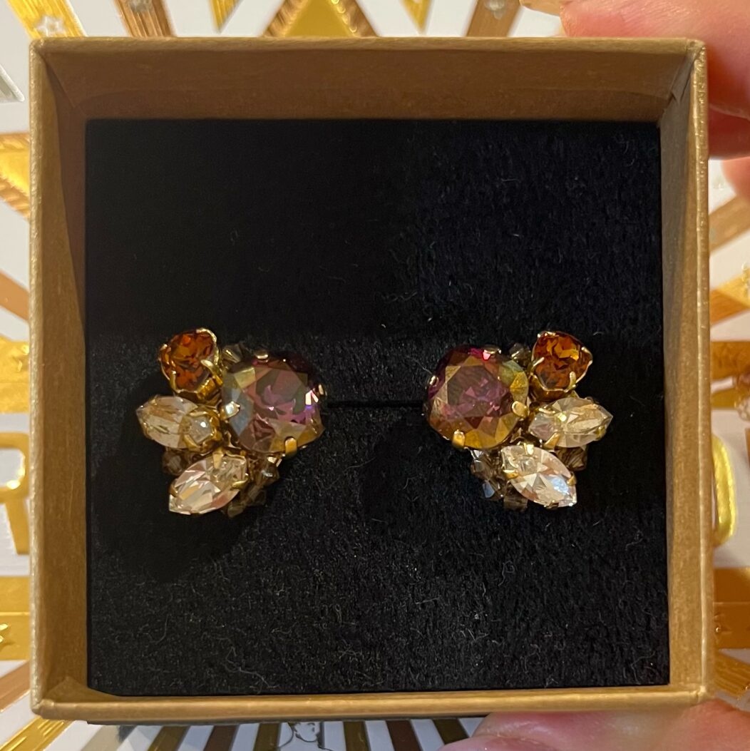 【魅力UP】オーダーピアス（イヤリング）ビジュー系／送料込