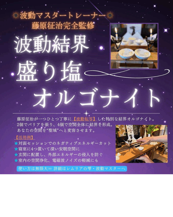 盛り塩オルゴナイト