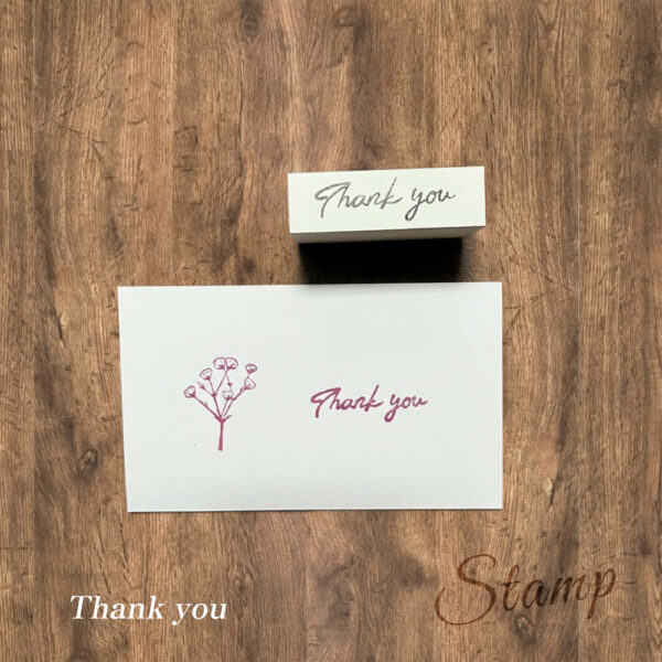 【スタンプ】Thank you