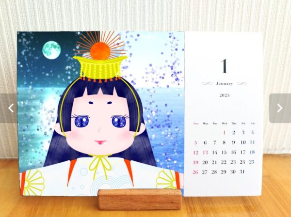 【2026年カレンダー卓上タイプ】kawaiiアート