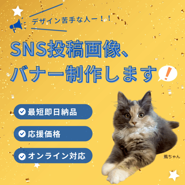 SNS投稿画像・バナー制作