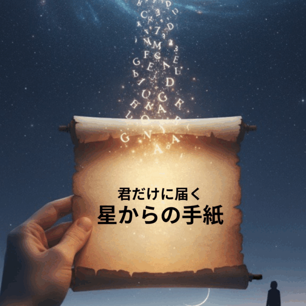 【君だけに届く✨星のささやき】パーソナルレター　