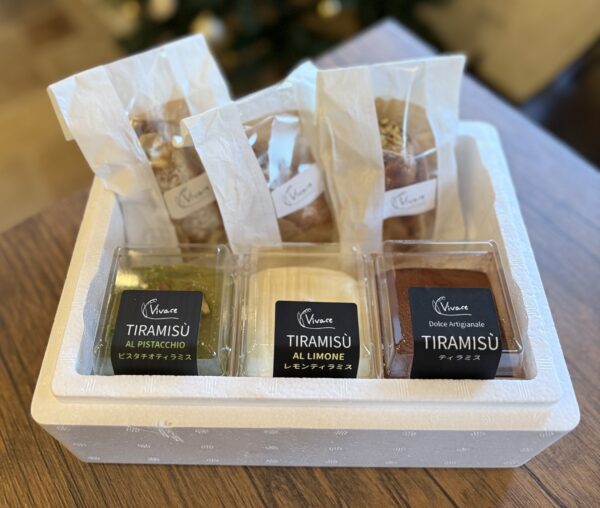 ティラミス3種とカンノーリ詰め合わせ(送料込み)