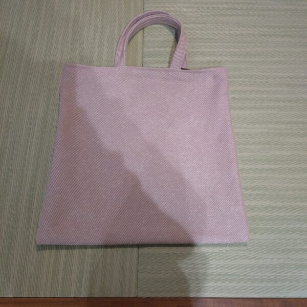 キラキラピンクトートバッグ