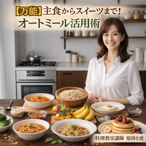 主食からスイーツまで！オートミール活用術講座