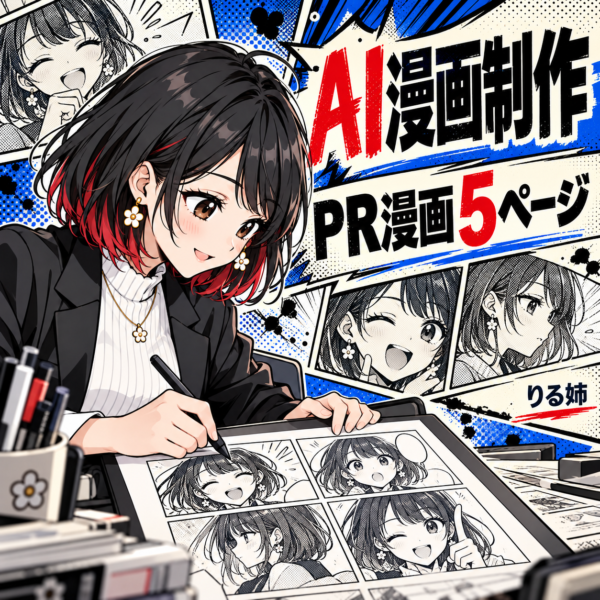 AI漫画制作｜商品・サービスPR（5ページ）