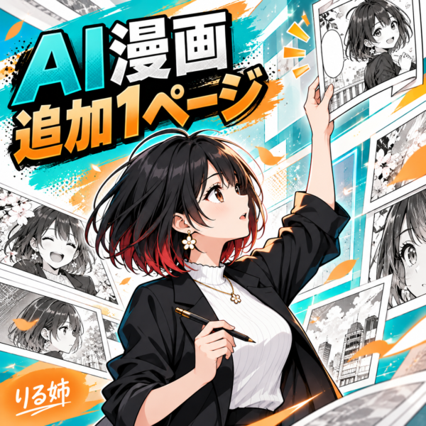 AI漫画制作｜追加1ページ