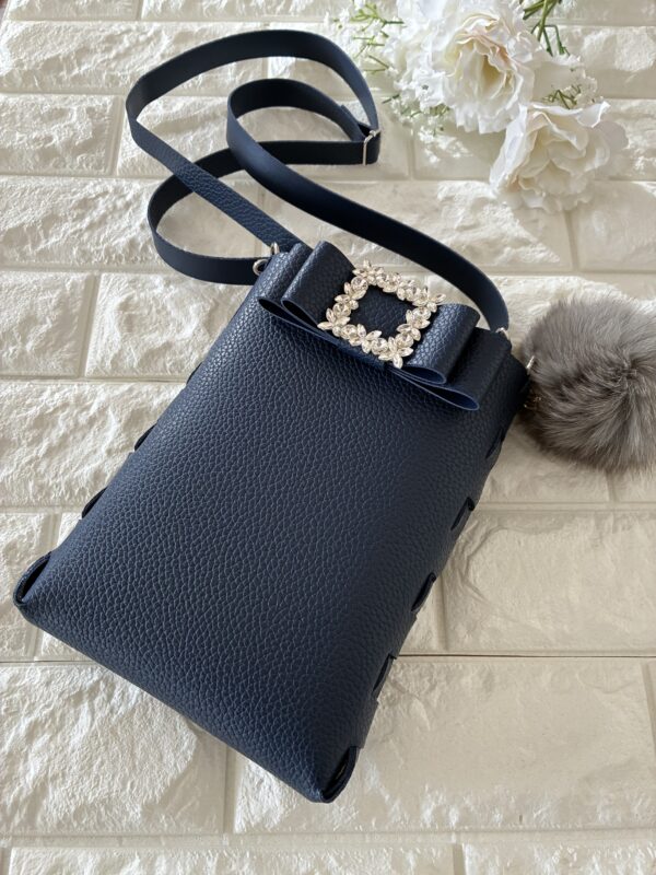 レザーポシェット～デュイルミニ～（ブラック）送料込