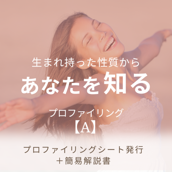 保護中: 生まれ持った性質から自分を知るプロファイリングシート（簡易解説書付き）【A】