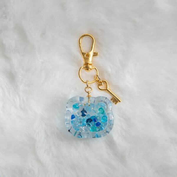 レジンキーホルダー　くま