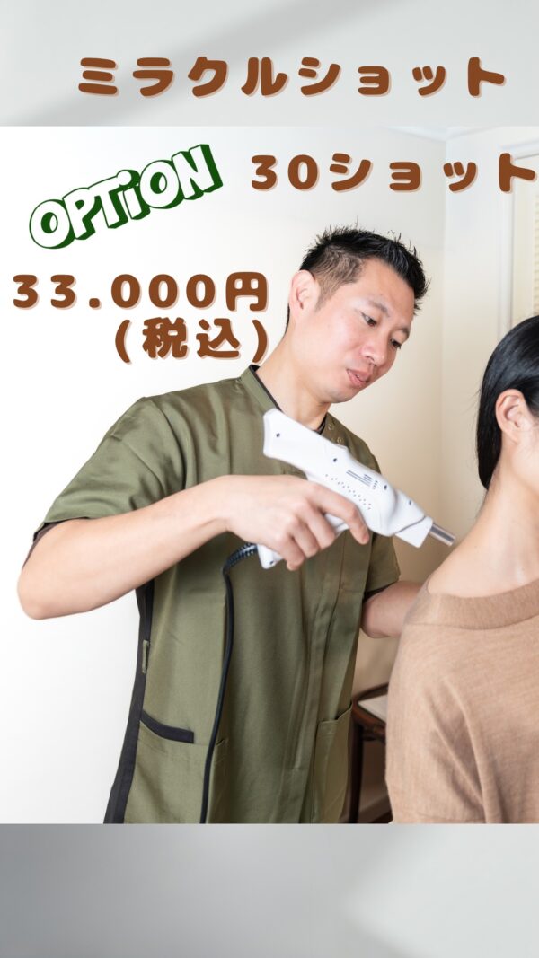 対面のみ💡    オプション✨  ミラクルショット🔫   30ショット