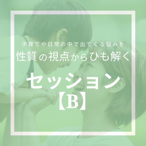 保護中: 性質からひも解くプロファイリングセッション【B】