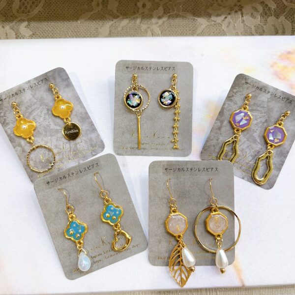 オーダーレジンアクセサリー‎𖤐 ̖́-‬