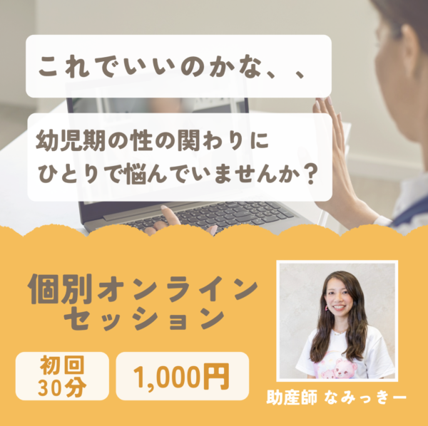 個別オンラインセッション(初回30分)