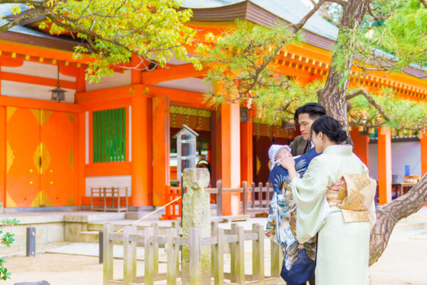 お宮参り　出張撮影