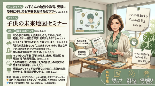 あなた子供の未来地図【4/29(水)13時～14時】