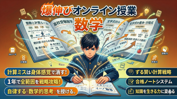 爆伸びオンライン授業＿数学