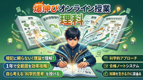 爆伸びオンライン授業ー理科