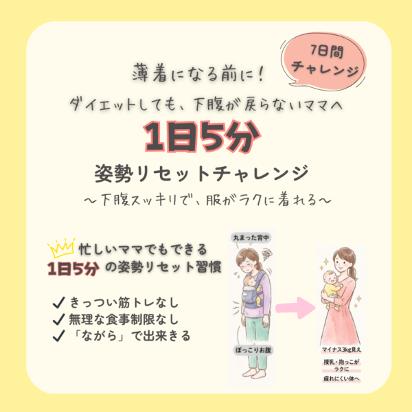 姿勢リセットチャレンジ7日間