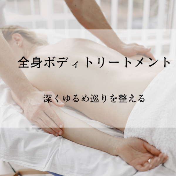 全身ボディトリートメント60分