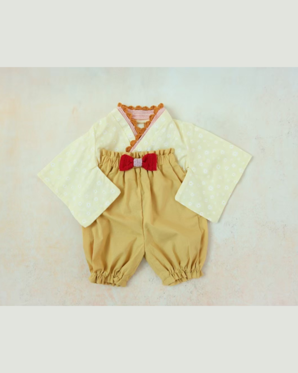 ベビー袴　イエロー　size70【送料無料】