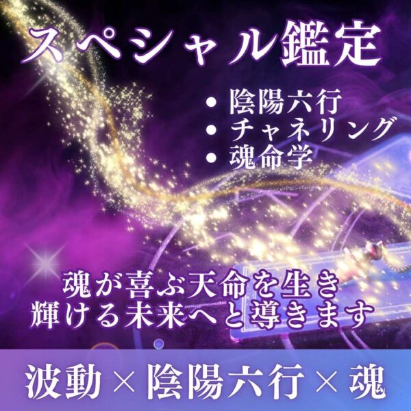 【イヤスタ限定】魂の波動鑑定×陰陽六行(プチ鑑定+ワークショップ30分)