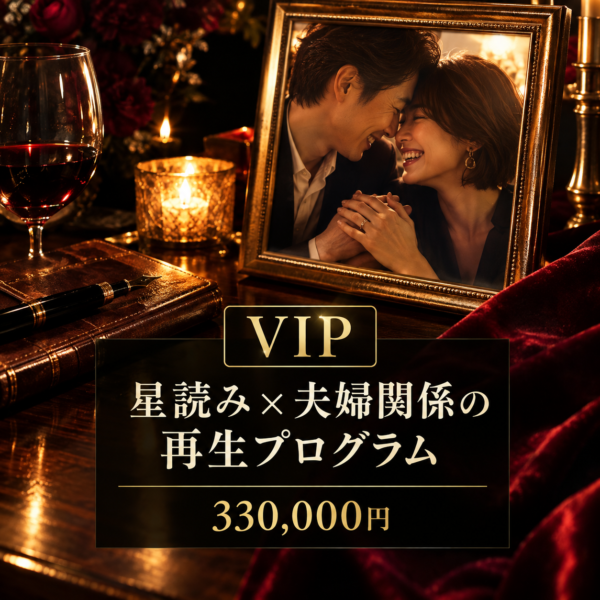 星読み×夫婦関係の再生プログラム　VIPコース