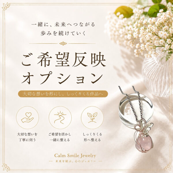 ご希望反映オプション（未来を結ぶ伴走者 静華）