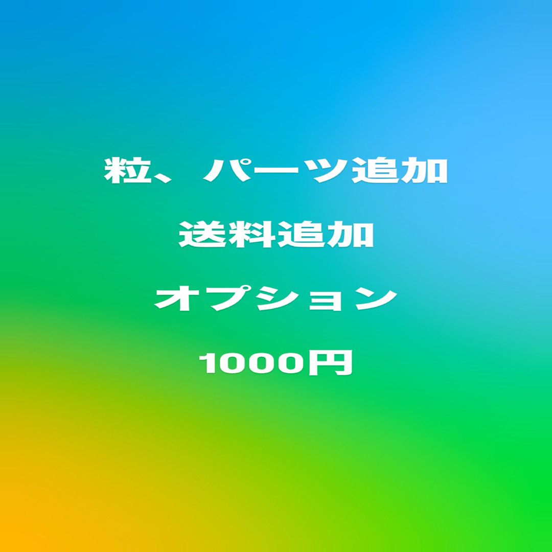 1,000円追加オプション