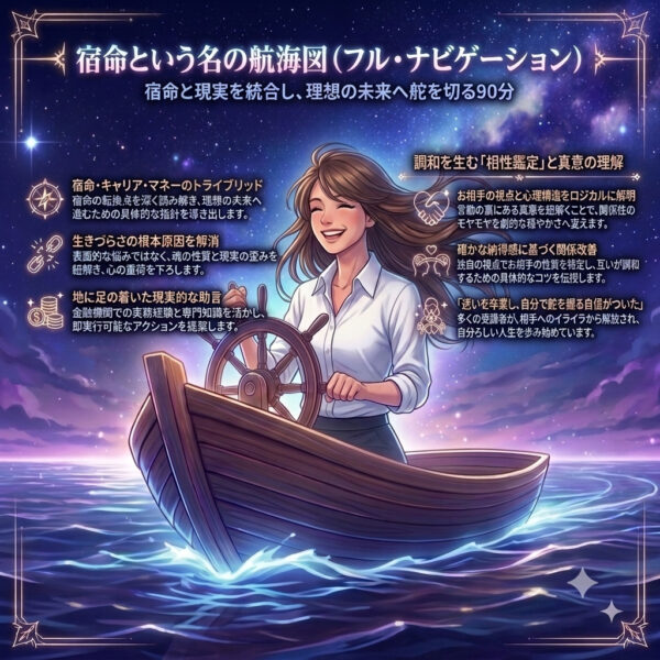 宿命という名の航海図（フル・ナビゲーション）（福田薫生）