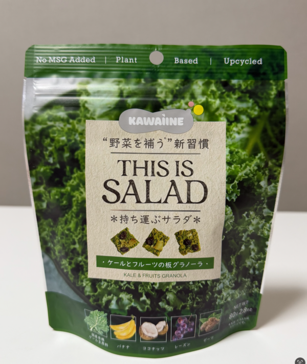 THIS IS SALAD　持ち運びサラダシリーズ　ケールとフルーツの板グラノーラ