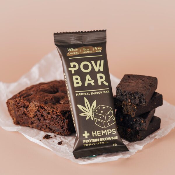 ＋HEMPS PROTEIN BROWNIE　1Bar（ヘンププロテインバー）